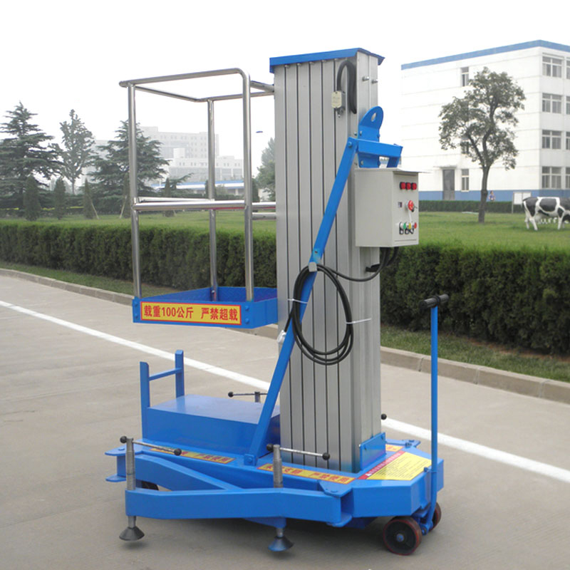 单桅铝合金升降机