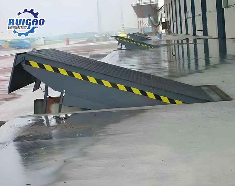 集装箱上卸货高度调节板